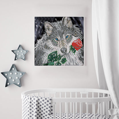 Wolf - Special Shaped Drill Diamond Painting 30*30CM