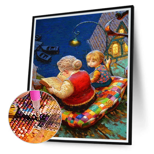 Granny Love - Full Round Drill Diamond Painting 30*40CM