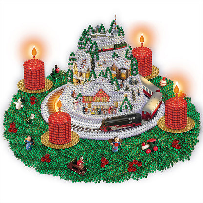 Christmas Ornaments - Special Shaped Drill Diamond Painting 30*30CM