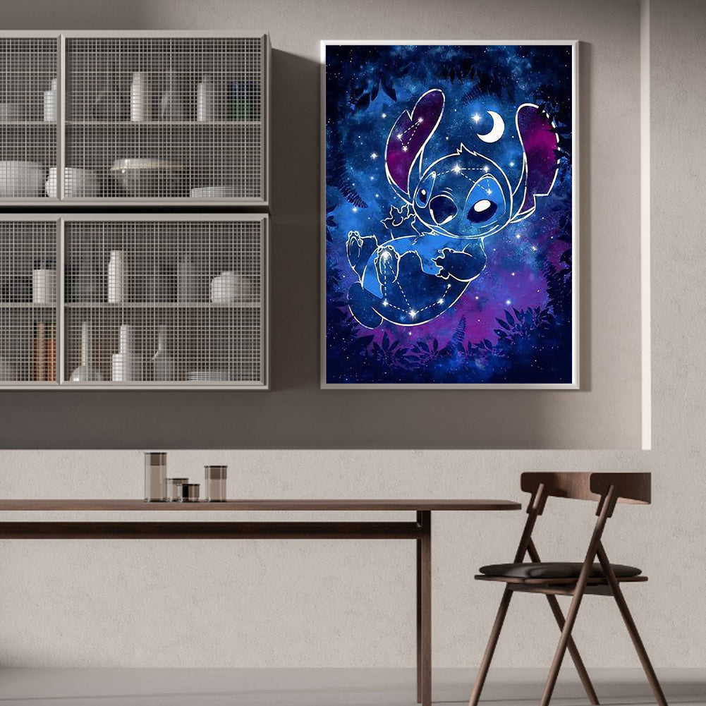 Stitch In The Stars - Full Round Drill Diamond Painting 30*40CM