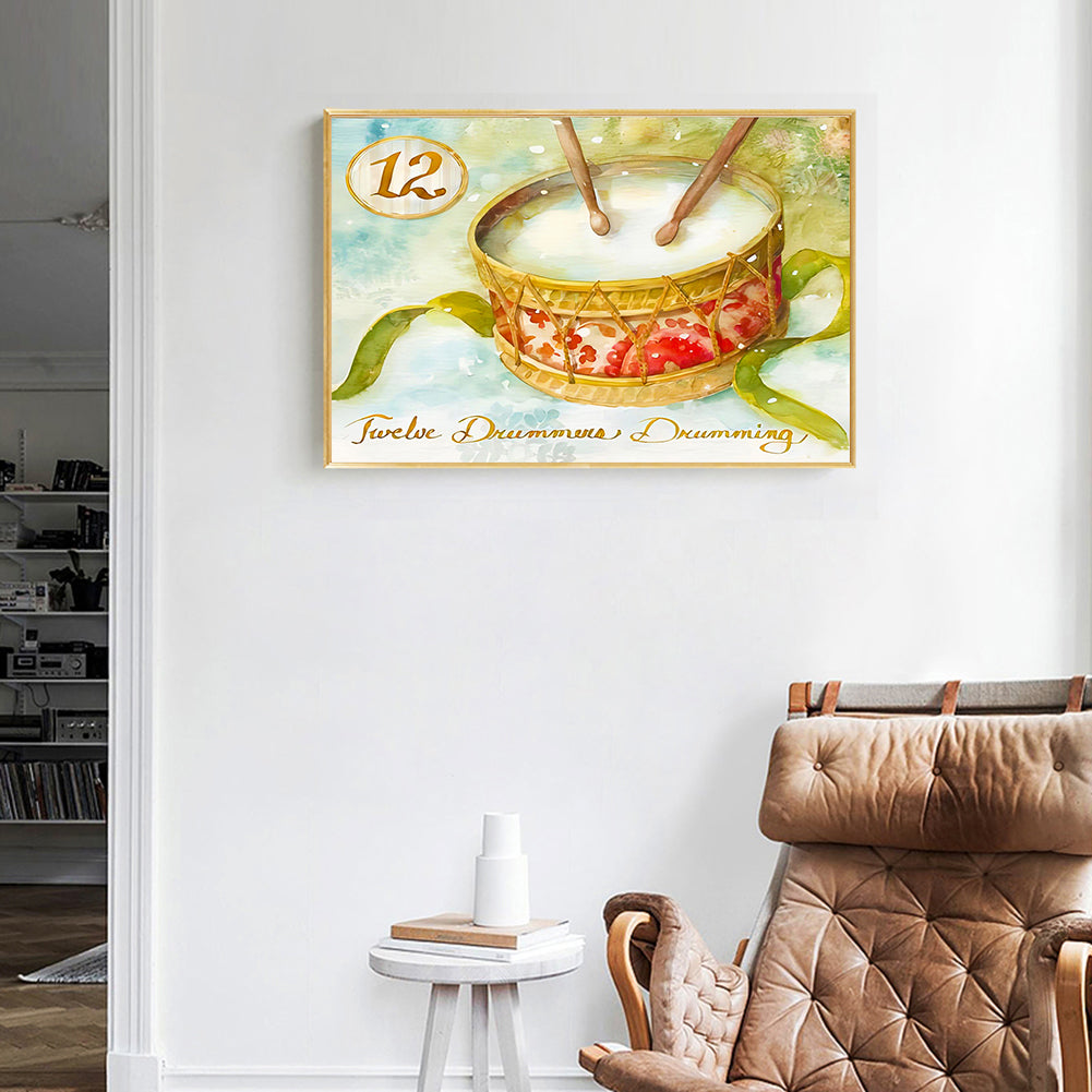 Musical Instrument - Full Round Drill Diamond Painting 40*30CM