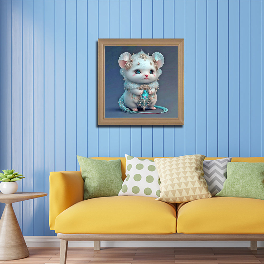 Zodiac Rat - Full Round Drill Diamond Painting 30*30CM