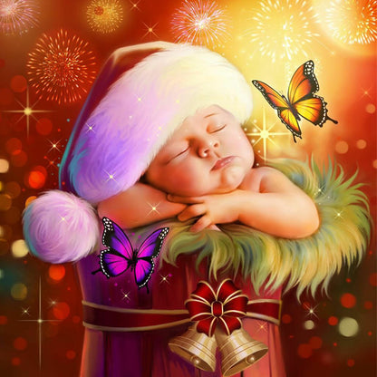 Cute Baby - Full Round Drill Diamond Painting 30*30CM