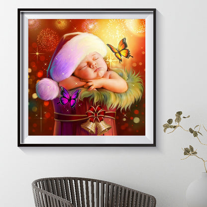 Cute Baby - Full Round Drill Diamond Painting 30*30CM
