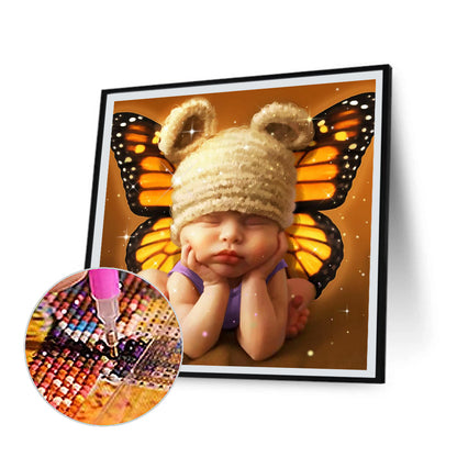 Cute Baby - Full Round Drill Diamond Painting 30*30CM