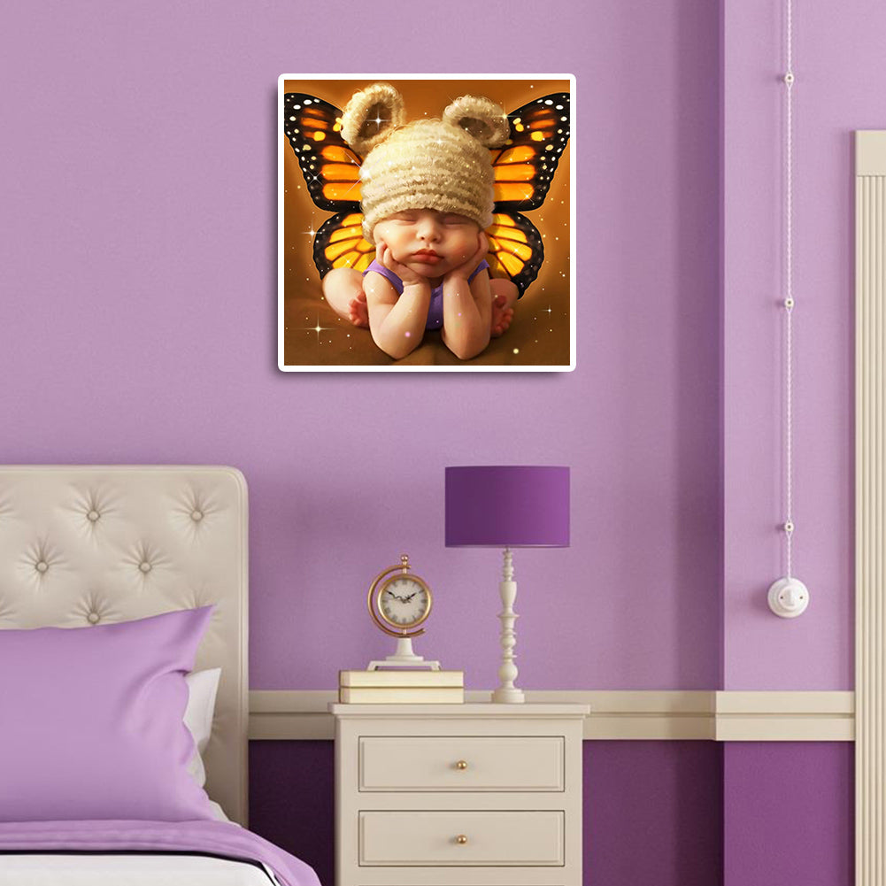 Cute Baby - Full Round Drill Diamond Painting 30*30CM