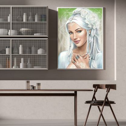 Gray Elves - Full Round Drill Diamond Painting 30*40CM