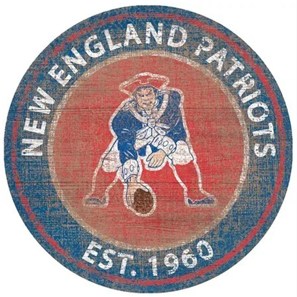 New England Patriots Football Team - Full Round Drill Diamond Painting 30*30CM