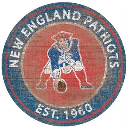 New England Patriots Football Team - Full Round Drill Diamond Painting 30*30CM