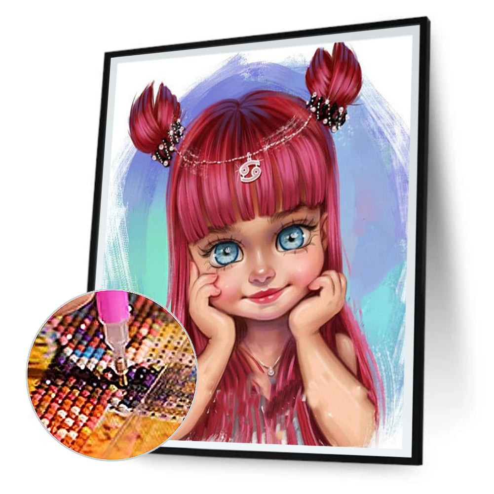 Cancer - Full Round Drill Diamond Painting 30*40CM