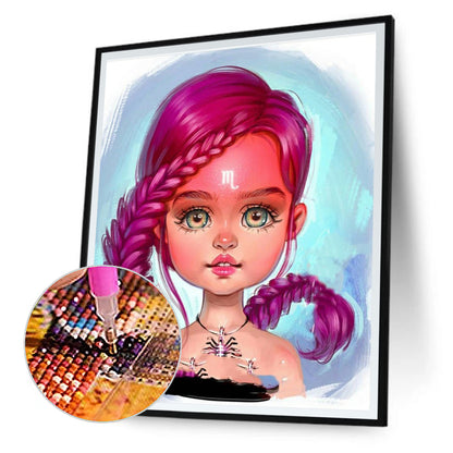 Scorpio - Full Round Drill Diamond Painting 30*40CM
