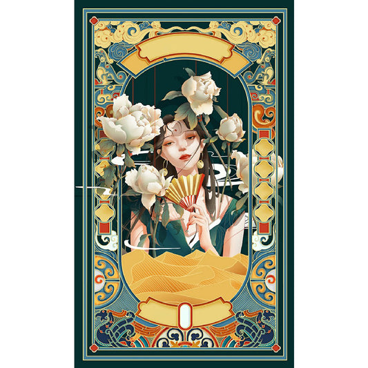 Girl - Full Round Drill Diamond Painting 30*50CM