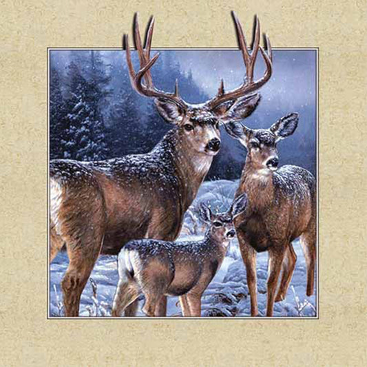 Elk - Full Round Drill Diamond Painting 35*35CM
