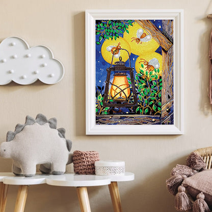 Winter Atmosphere - Special Shaped Drill Diamond Painting 30*40CM
