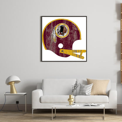 Washington Commanders American Football Team Soccer Team - Full Round Drill Diamond Painting 30*30CM