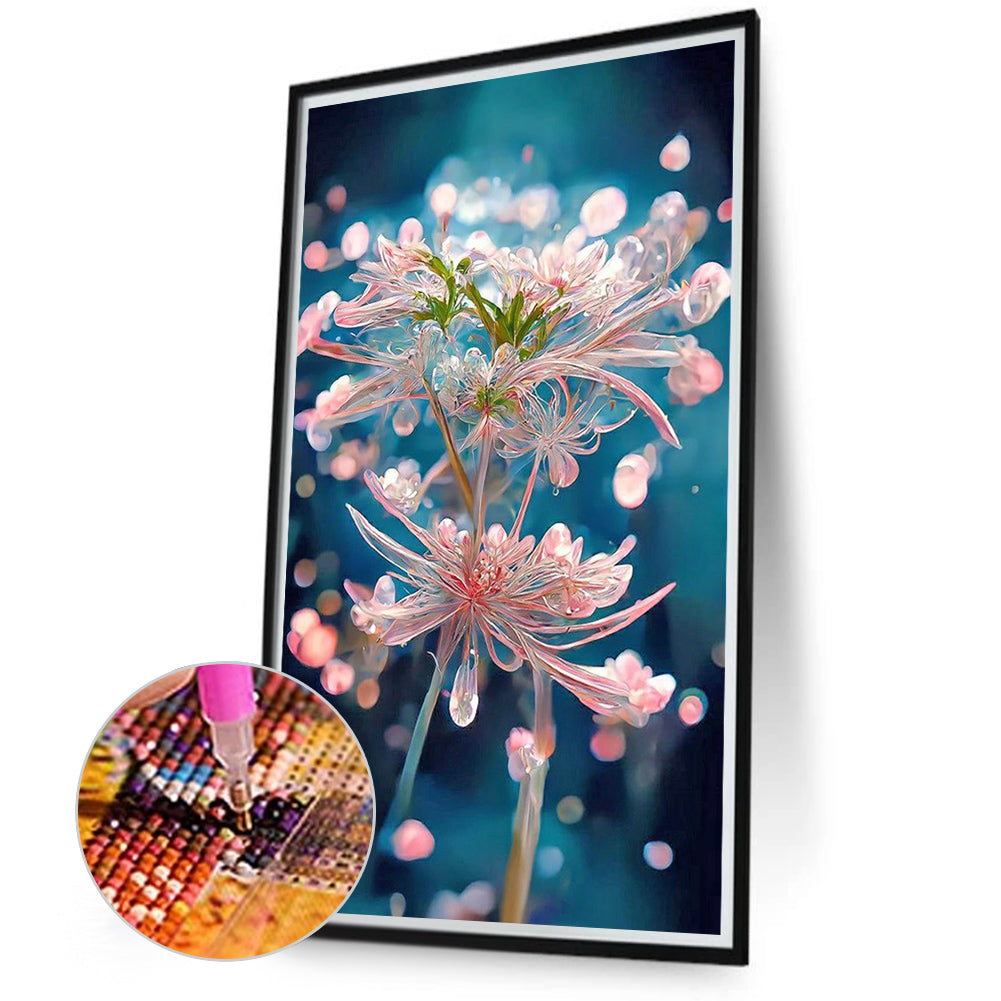 Pink Bana - Full Round Drill Diamond Painting 40*70CM