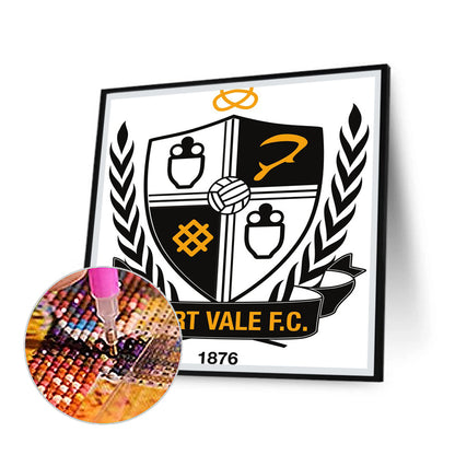 Port Vale Football Team - Full Round Drill Diamond Painting 30*30CM