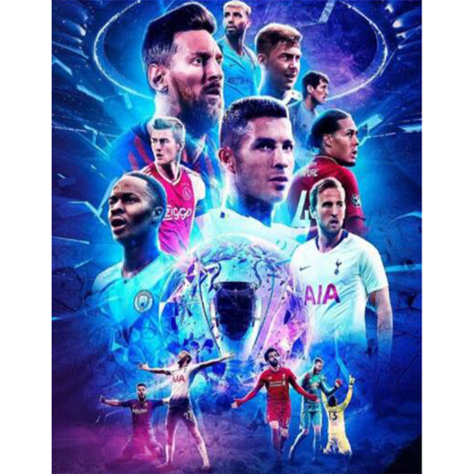 Famous Players - Full Round Drill Diamond Painting 30*40CM
