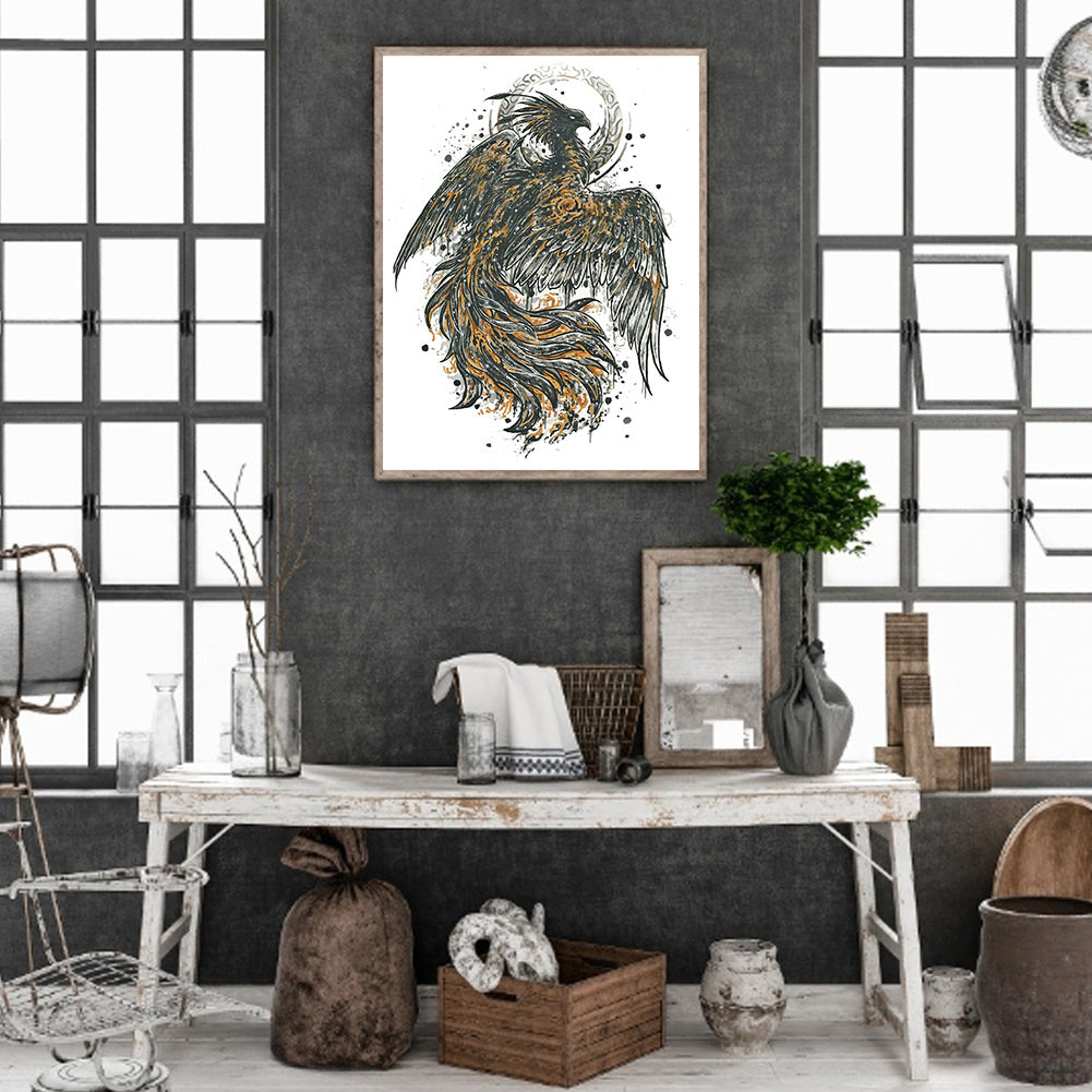 Mystery Bird - Full Round Drill Diamond Painting 30*40CM