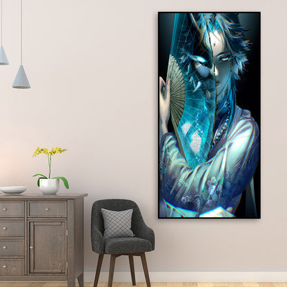 Mystery Girl - Full Round Drill Diamond Painting 30*50CM