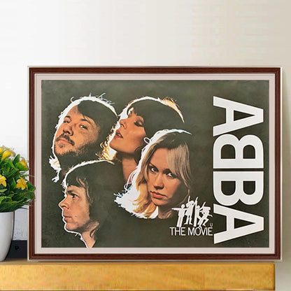 Abba Choir - Full Round Drill Diamond Painting 40*30CM