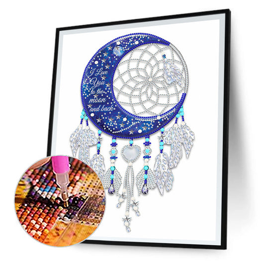 Dreamcatcher - Special Shaped Drill Diamond Painting 30*40CM