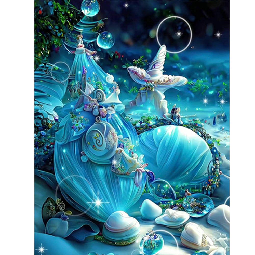 Dream Beach Shells - Full Round Drill Diamond Painting 30*40CM