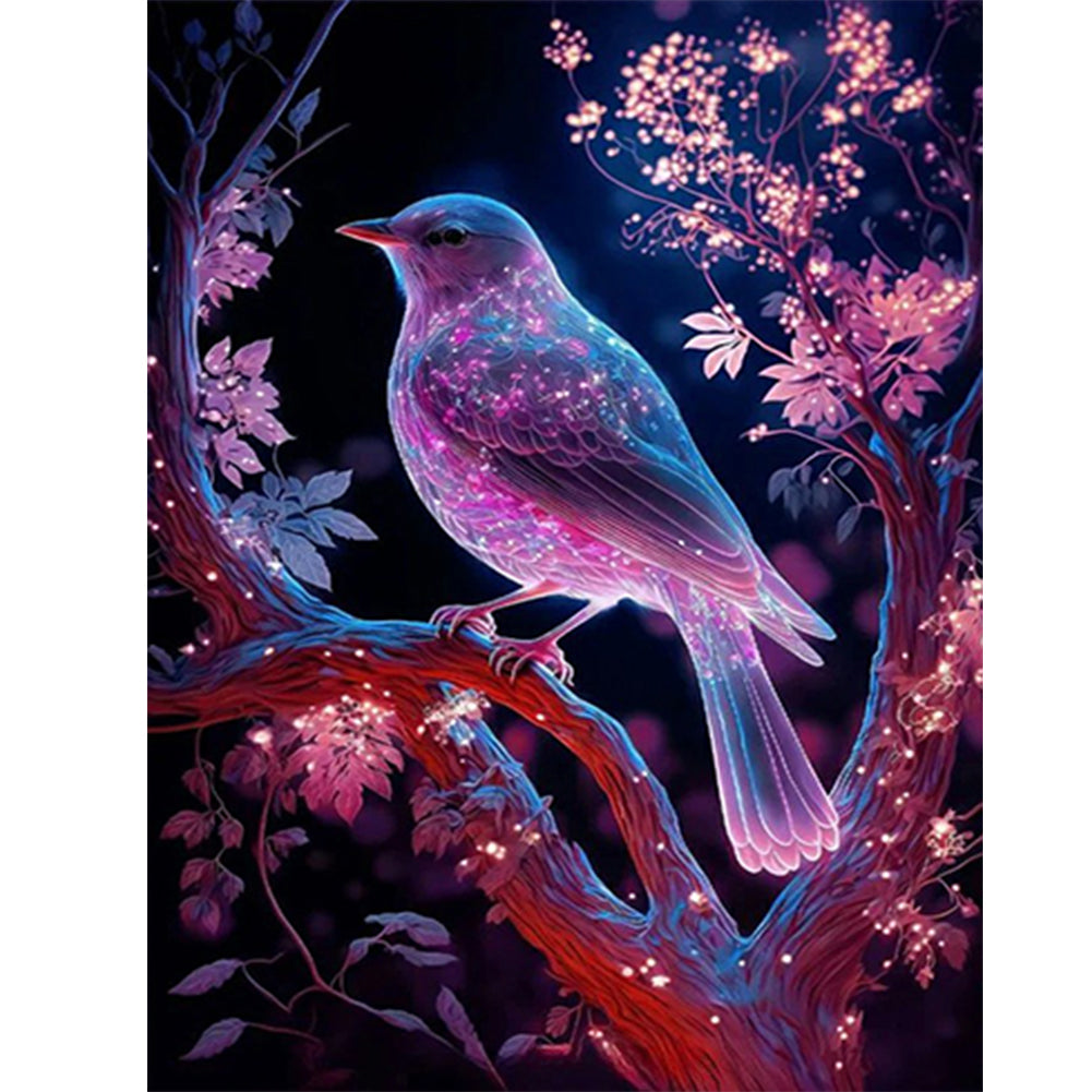 Halo Bird - Full Round Drill Diamond Painting 30*40CM