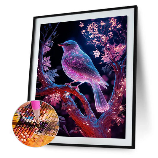 Halo Bird - Full Round Drill Diamond Painting 30*40CM