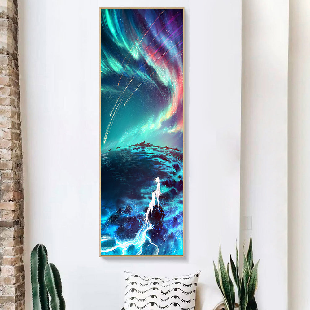 Beautiful Shooting Star - Full Round Drill Diamond Painting 30*80CM