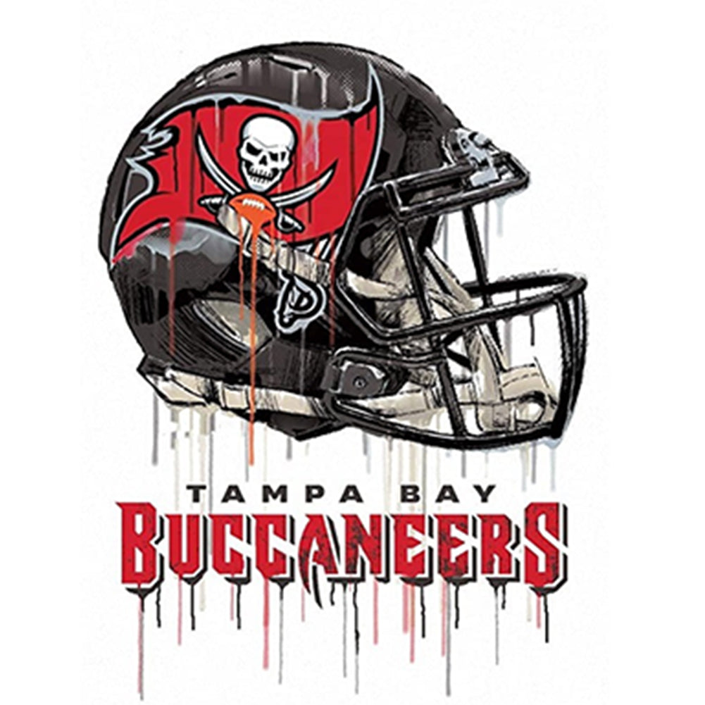 Tampa Bay Pirates Football Team - Full Round Drill Diamond Painting 50*50CM
