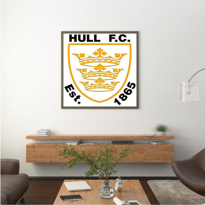 Hull City Rugby Club - Full Round Drill Diamond Painting 35*35CM