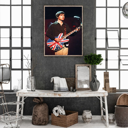 Noel Gallagher - Full Round Drill Diamond Painting 30*40CM