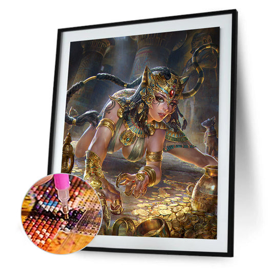 Medusa - Full Round Drill Diamond Painting 30*40CM
