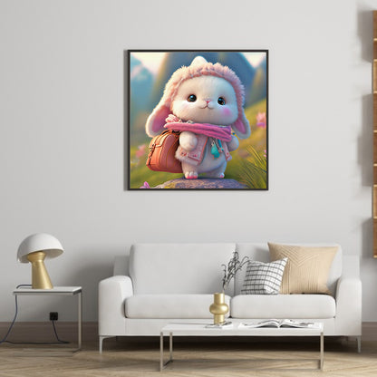Cute Bunny - Full Round Drill Diamond Painting 30*30CM