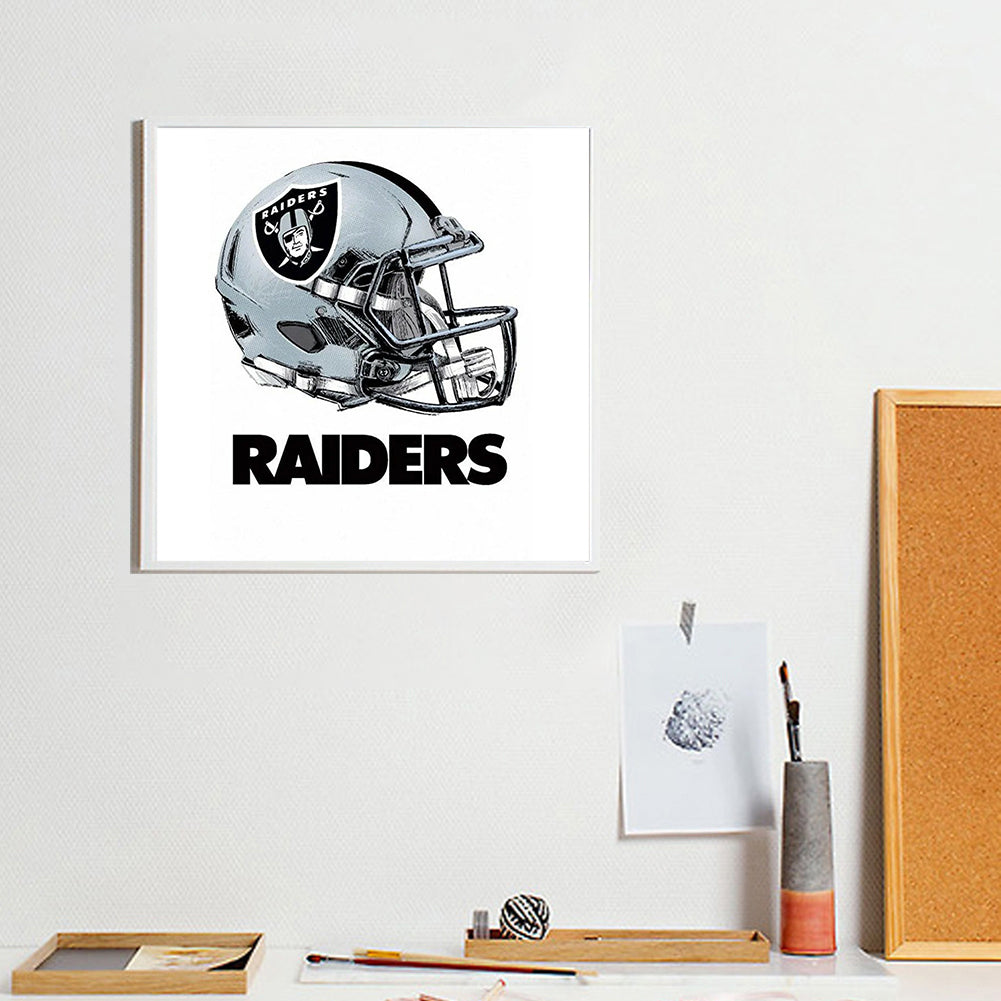 Las Vegas Raiders - Full Round Drill Diamond Painting 30*30CM