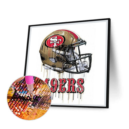 San Francisco 49Ers Football Team - Full Round Drill Diamond Painting 40*40CM