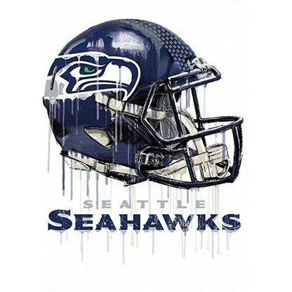 Seattle Seahawks - Full Round Drill Diamond Painting 50*50CM