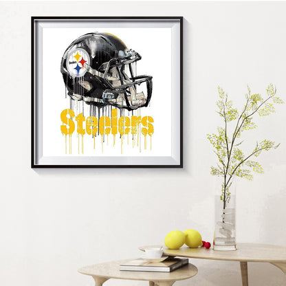 Pittsburgh Steelers - Full Round Drill Diamond Painting 50*50CM