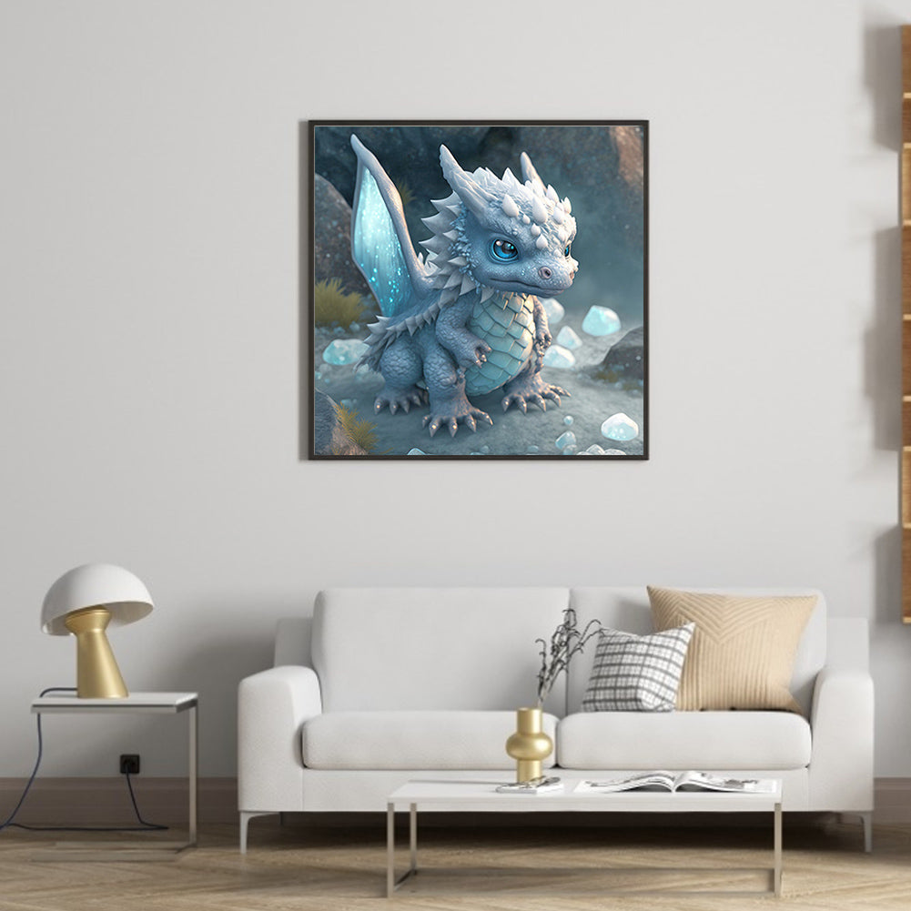 Pterosaur - Full Round Drill Diamond Painting 30*30CM