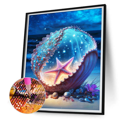 Sea Shell - Full Round Drill Diamond Painting 30*40CM