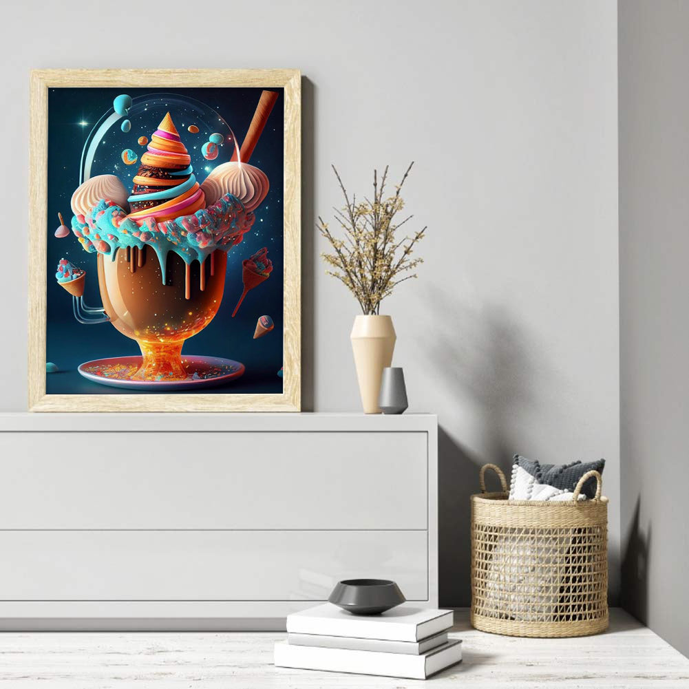 Dream Dessert - Full Round Drill Diamond Painting 30*40CM