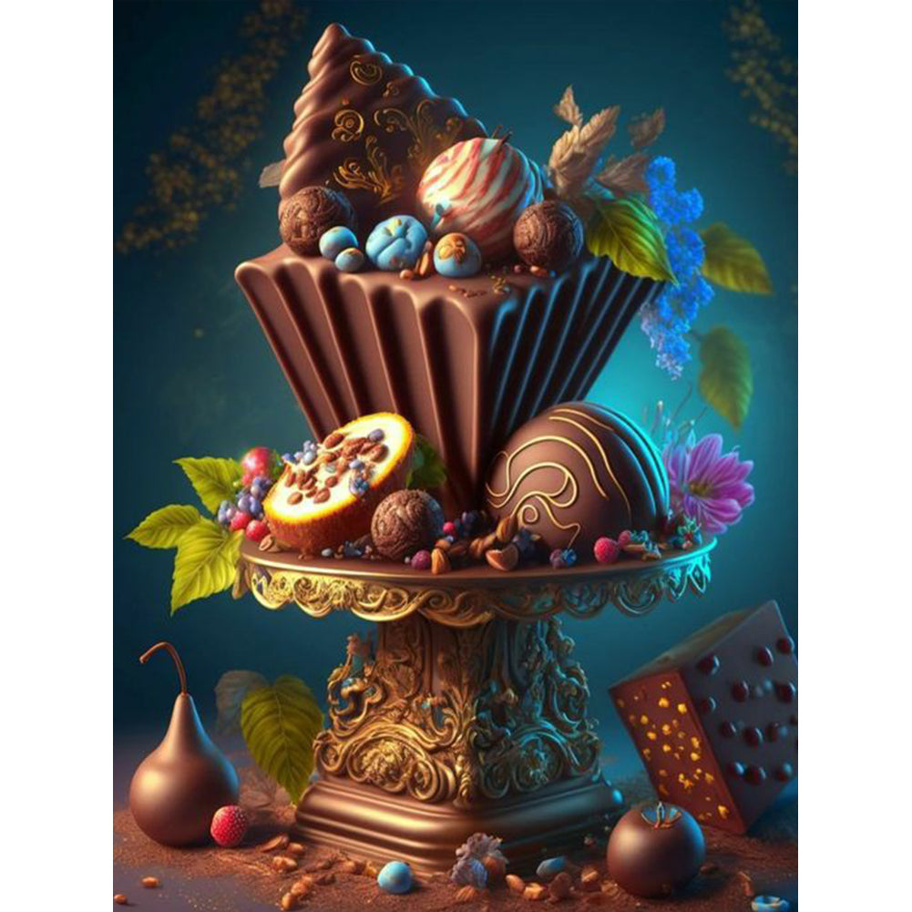 Dream Dessert - Full Round Drill Diamond Painting 30*40CM