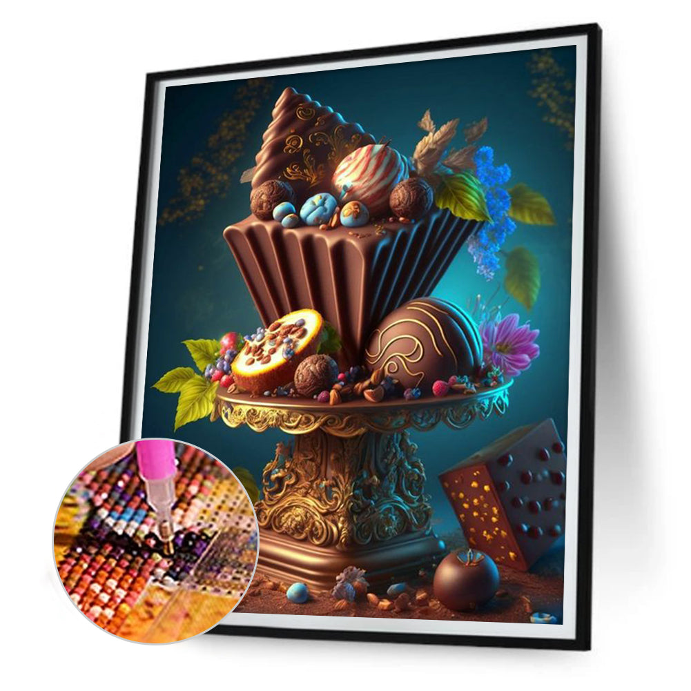 Dream Dessert - Full Round Drill Diamond Painting 30*40CM