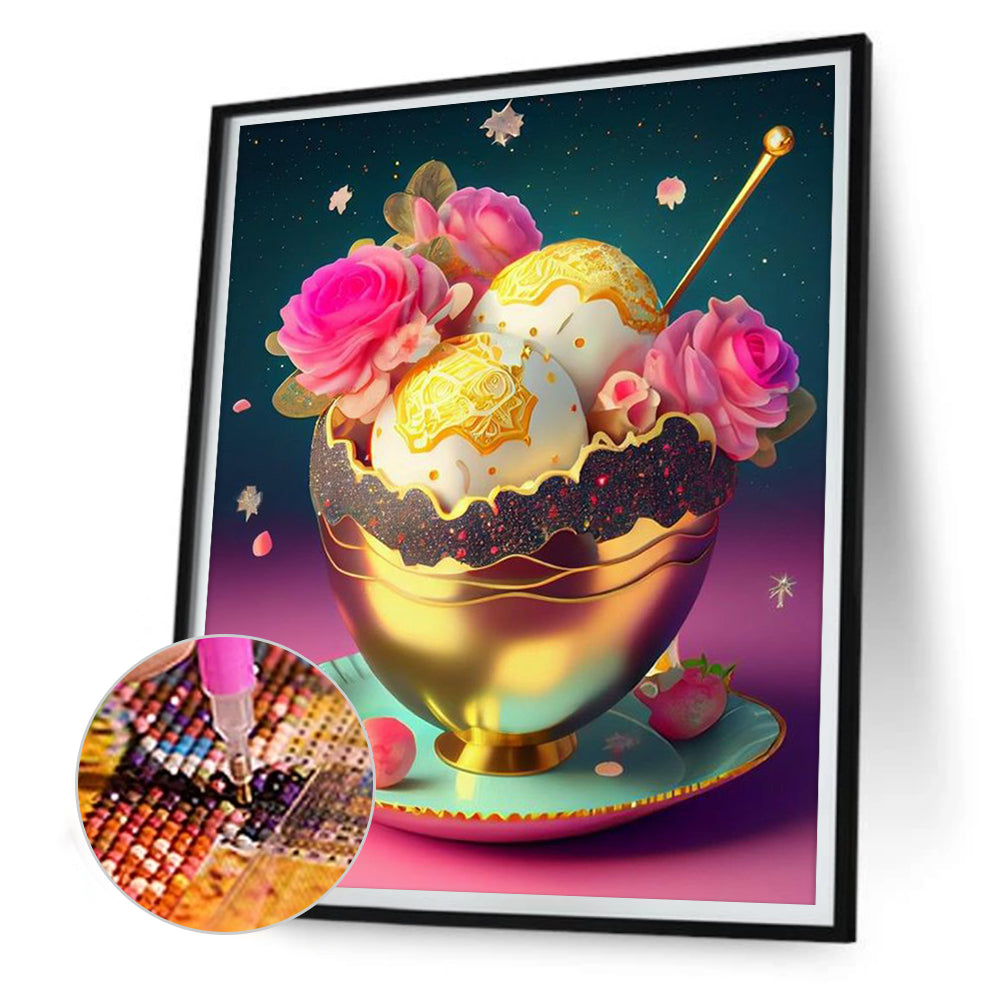 Dream Dessert - Full Round Drill Diamond Painting 30*40CM