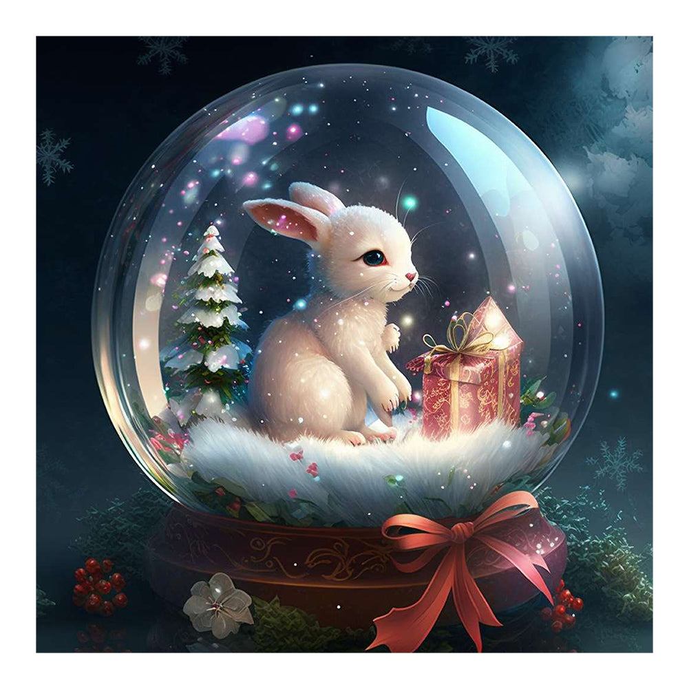 Zodiac Animal In Crystal Ball - Full Round Drill Diamond Painting 30*30CM