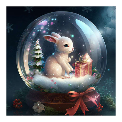 Zodiac Animal In Crystal Ball - Full Round Drill Diamond Painting 30*30CM
