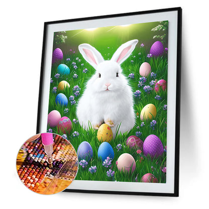 Easter Bunny - Full Round Drill Diamond Painting 30*40CM