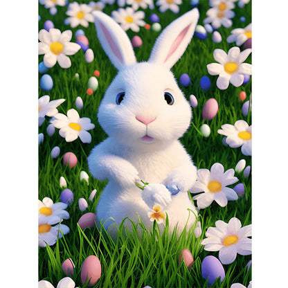 Easter Bunny - Full Round Drill Diamond Painting 30*40CM