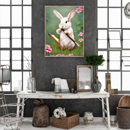 Easter Bunny - Full Round Drill Diamond Painting 30*40CM